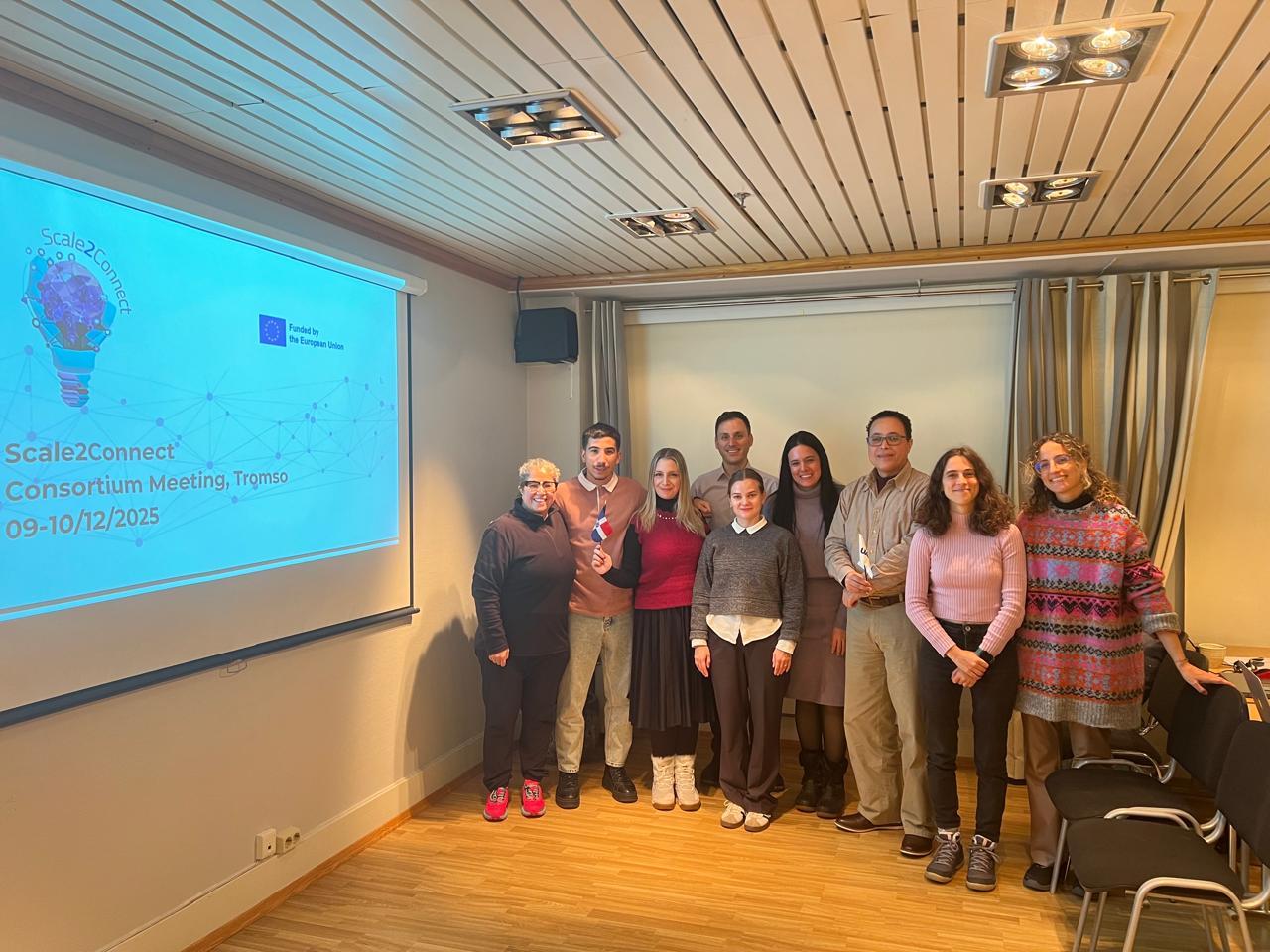 Scale2Connect meeting in Tromsø