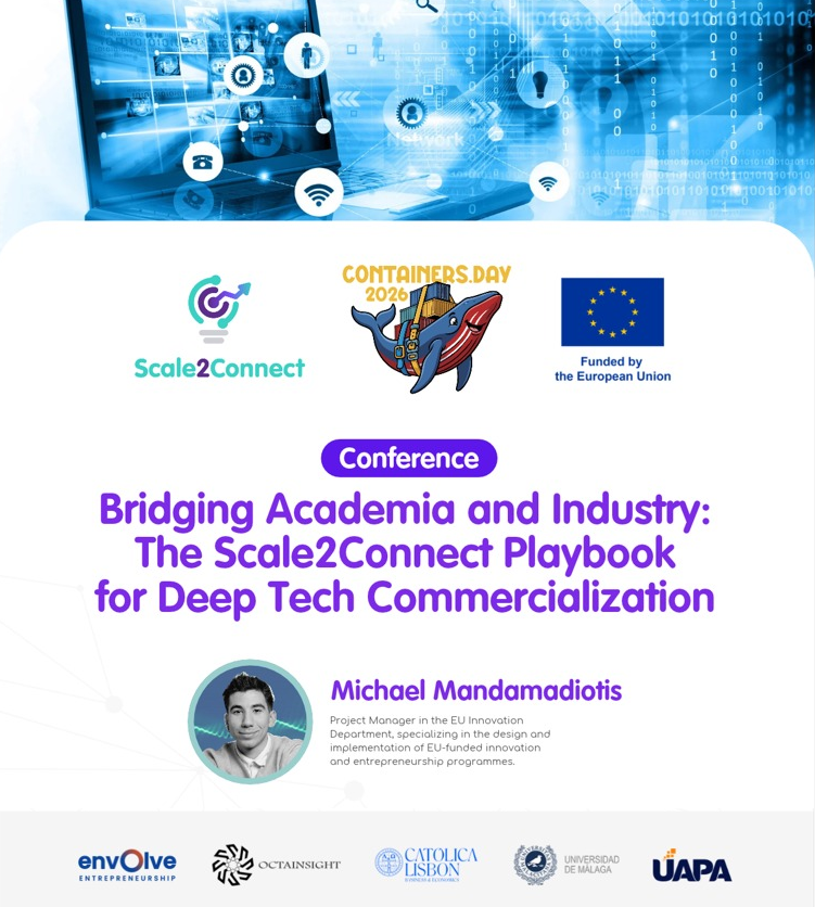 Bridging Academia and Industry — Scale2Connect at Containers Day 2026